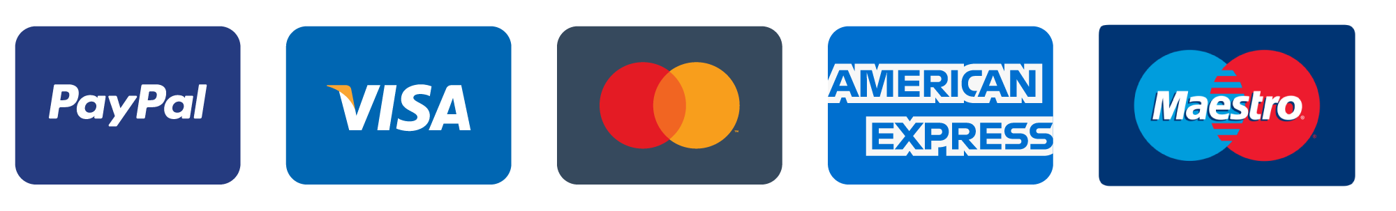 Accepted payment methods