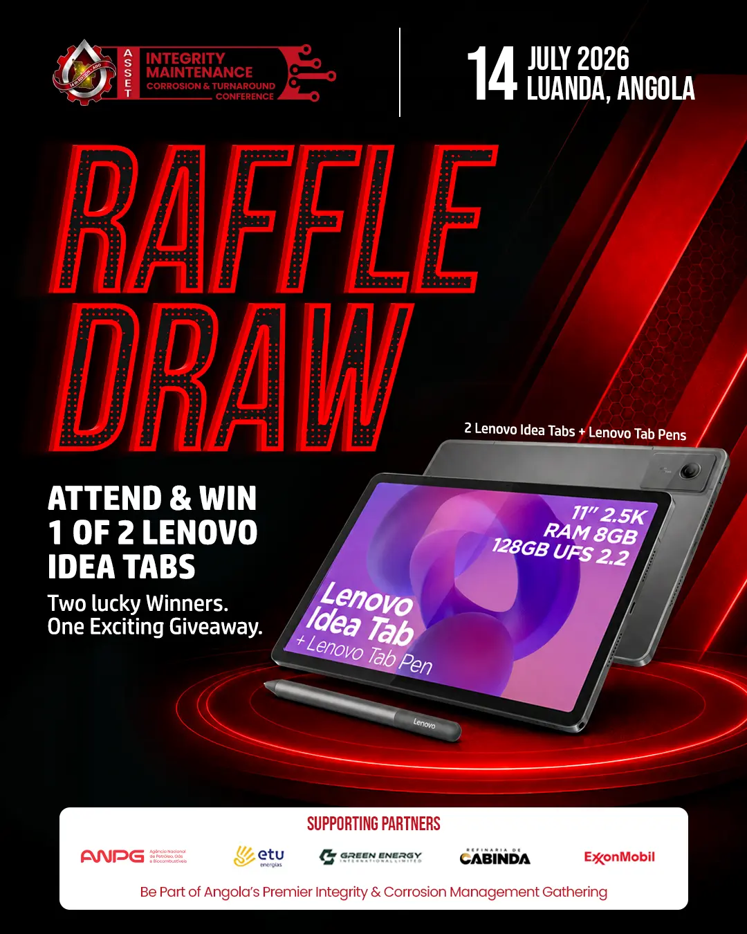 AIM Angola giveaway artwork preview