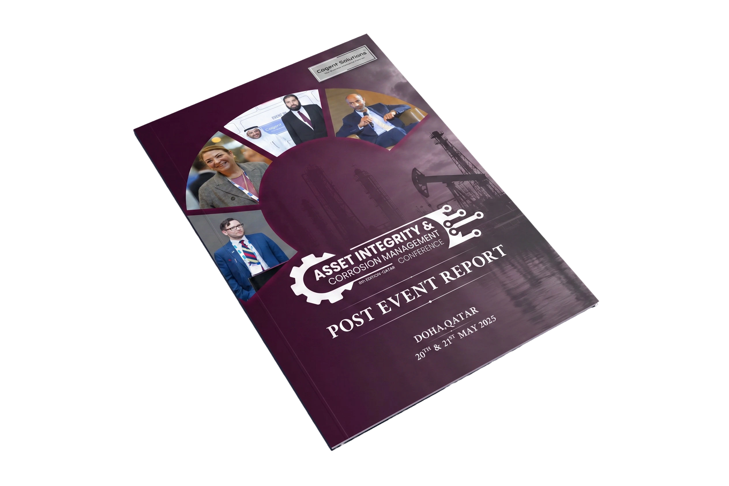 8th Asset Integrity and Corrosion Management Conference Qatar post-event report cover