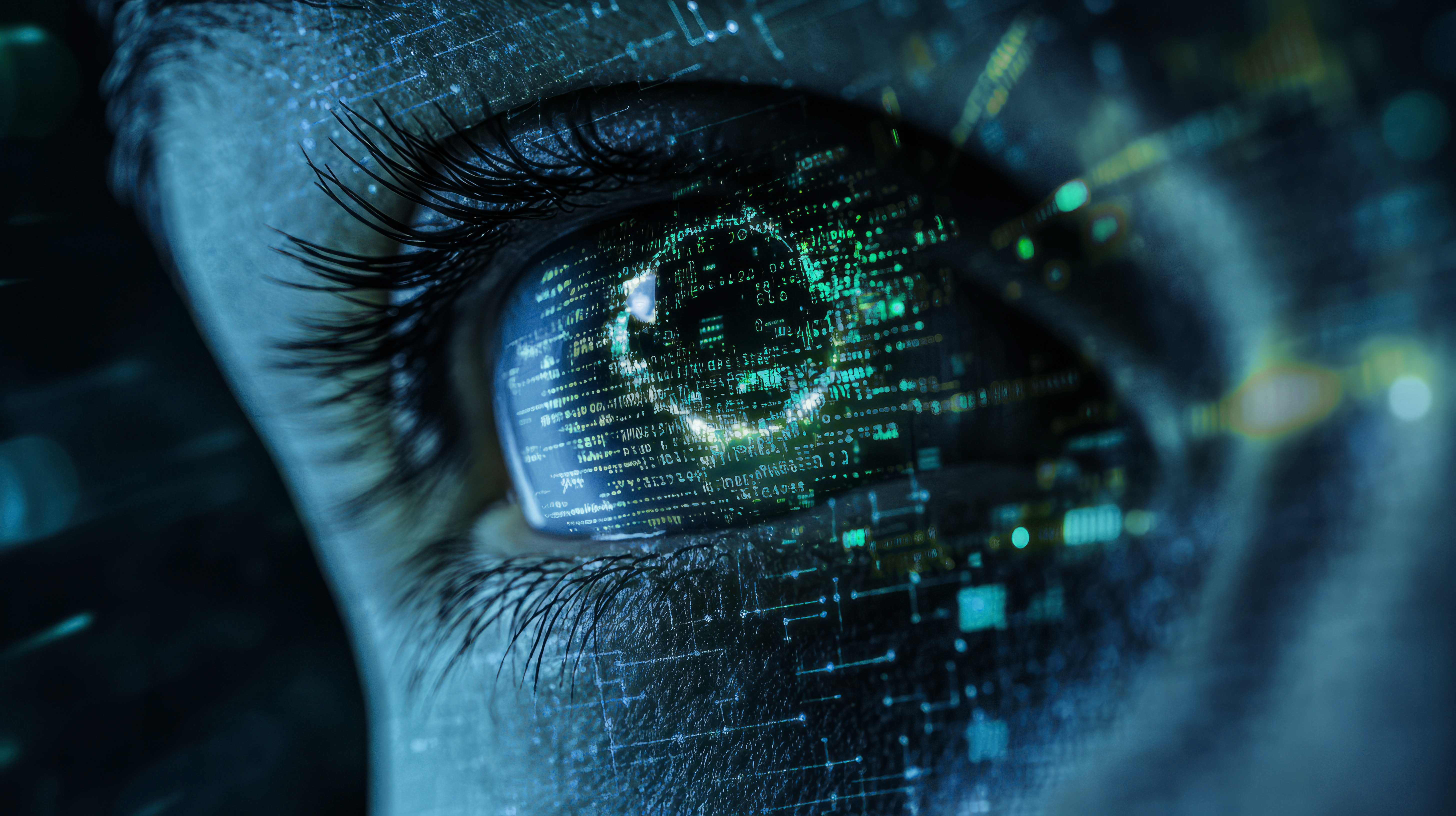 Executive banking cybersecurity overview visual