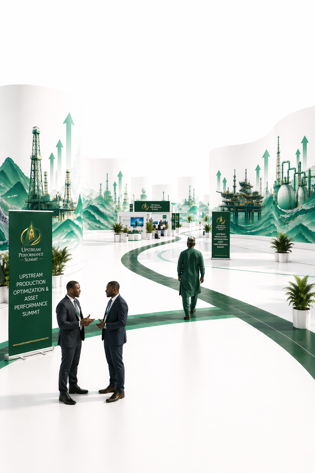 Upstream Performance Summit exhibition floor